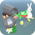 Lots of vigorous flowing logs Apk