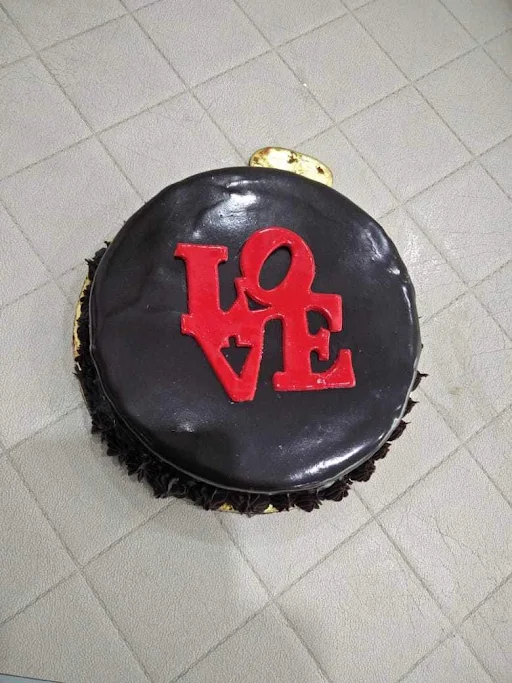 V Day Special Chocolate Truffle Cake