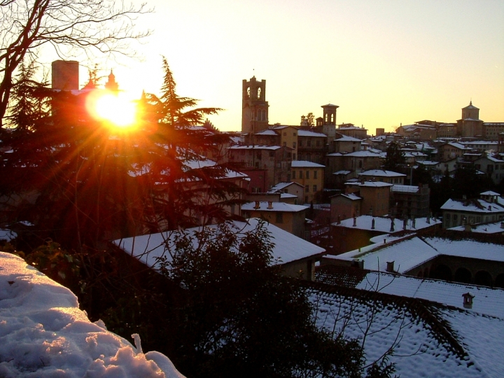 Innevati a Bergamo di Simone De Barba