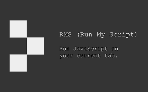 RMS (Run My Script) - Script runner