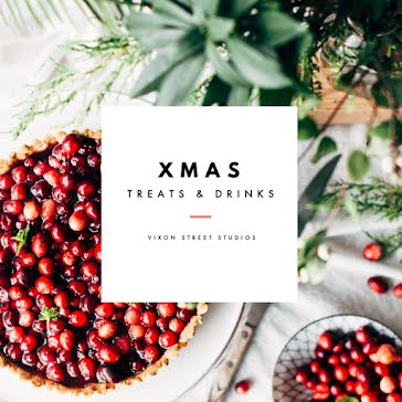 Christmas Treats & Drinks - Christmas template