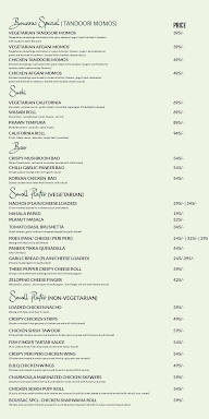 Boussac menu 4