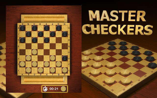 Live Checkers game 83.3 games against another Grand Master on