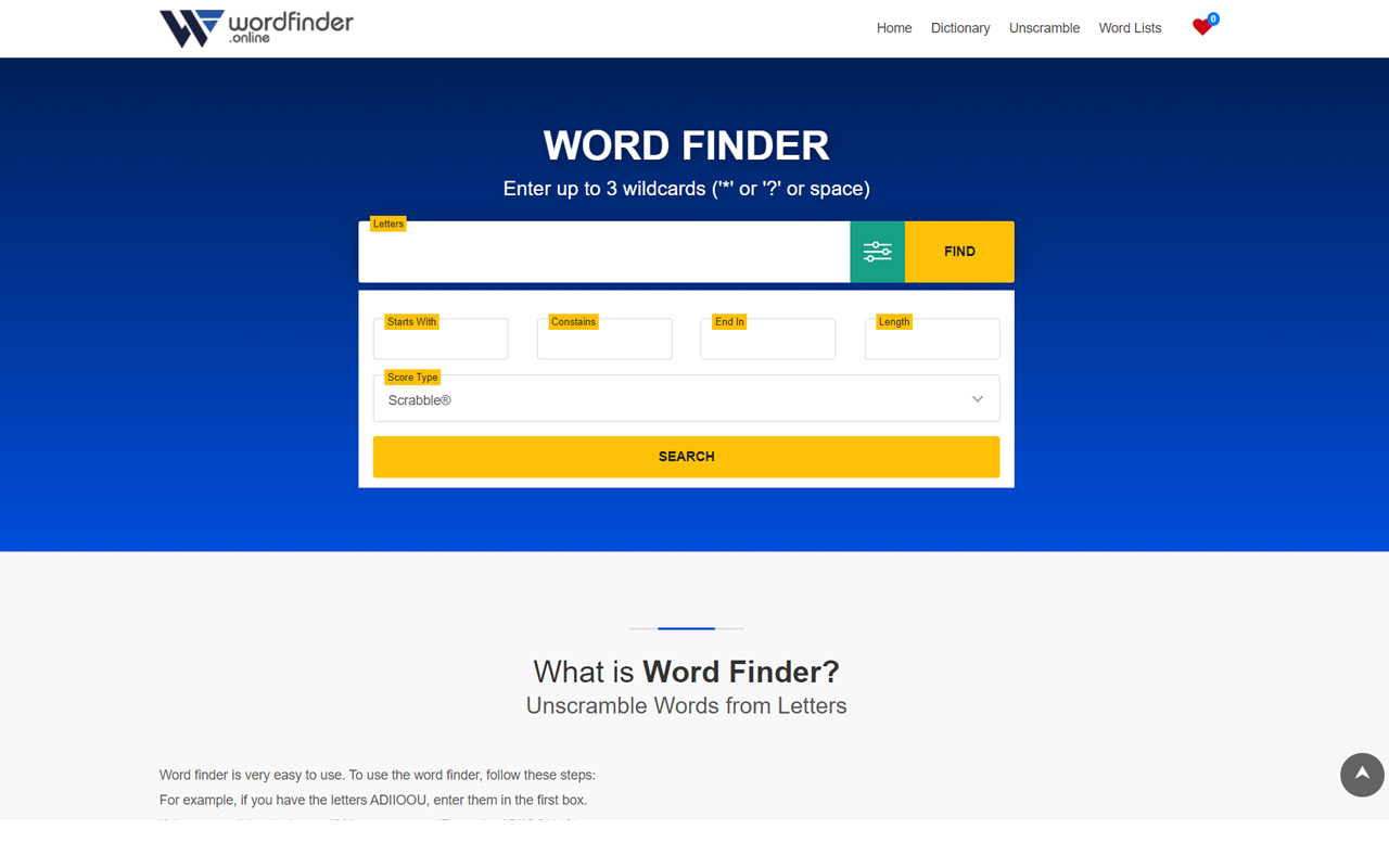 Word Finder Preview image 3