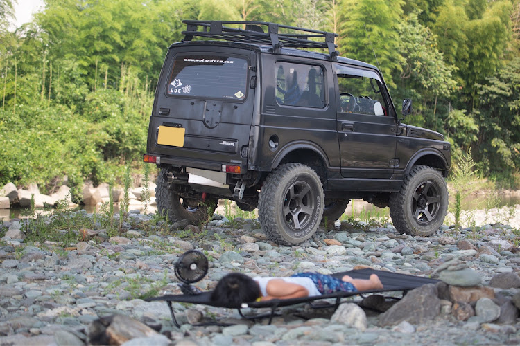 FJクルーザーの必須や・EOC( ehime overlander club)・愛媛・河川敷・キャンプに関するカスタム事例の投稿画像15枚目