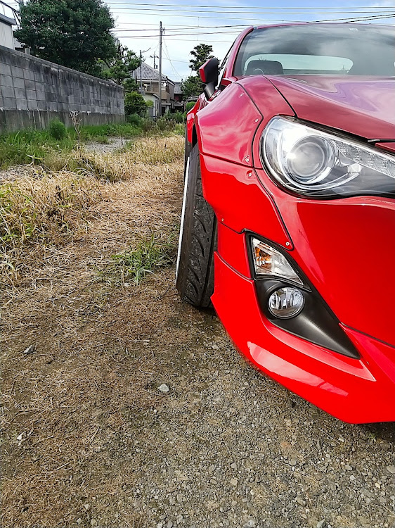 86の梅雨の晴れ間・86BRZ・オーバーフェンダー・ドリフトに関するカスタム事例の投稿画像1枚目