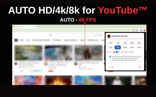 Auto HD for YouTube