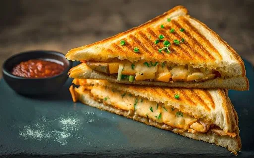 Aloo Tikka Cheese Sandwich