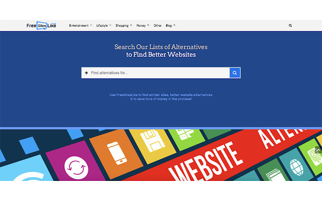 FreeSitesLike chrome extension