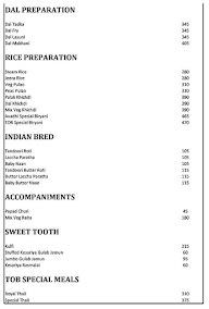 Sugary Sweet 2 menu 1