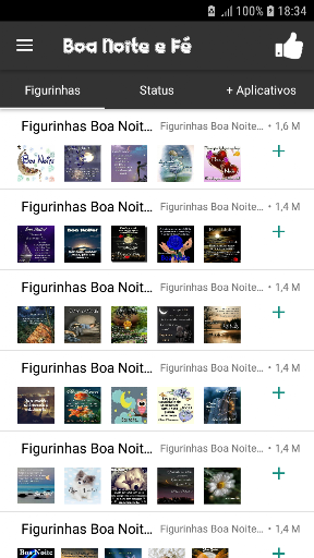 Figurinhas Boa Noite e Fé - WAStickerApps - v1.3