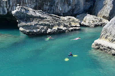 Snorkel in the open water at Koh Chuak