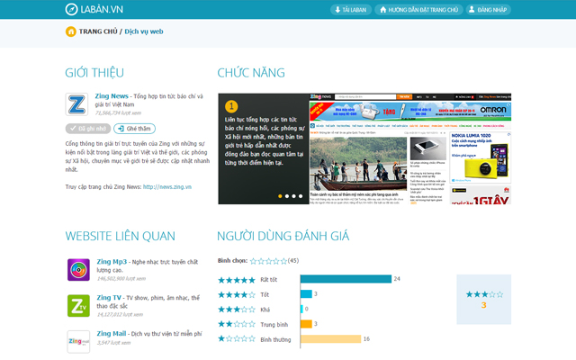 Laban Home Page Preview image 6