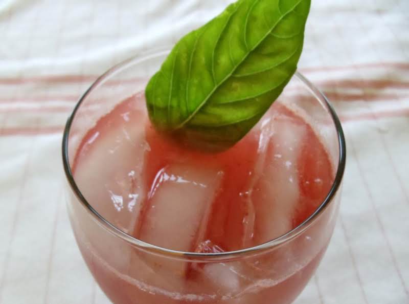 Basil-infused Watermelon Lemonade