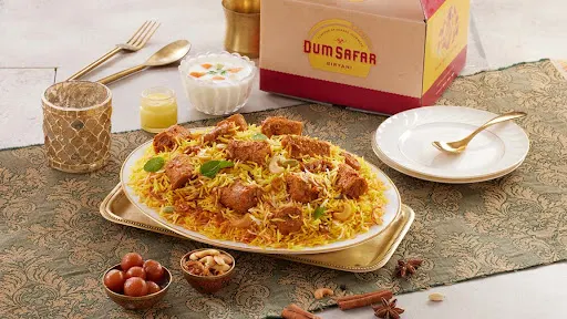 Chicken Seekh Dum Biryani (Serves 2-3)