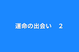 運命の出会い　２