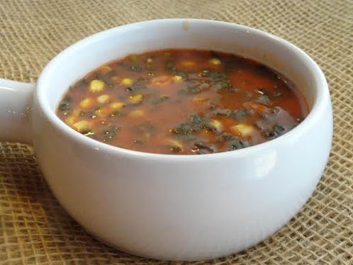 Creamed Corn, Spinach, and Tomato Stew