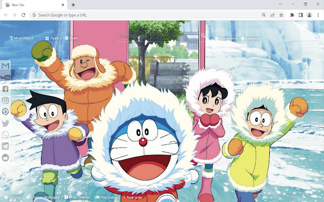 Doraemon Papel de parede de
