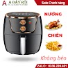 Nồi Chiên Không Dầu Bosingwa - Camel 8 Lít - Đen