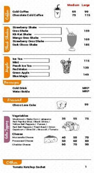 Hil Pizza menu 1