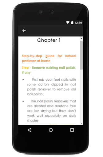 Natural Pedicure Tips