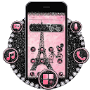 Herunterladen Pink Paris Tower Theme Installieren Sie Neueste APK Downloader