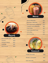 Baba's Crunch Cafe menu 2