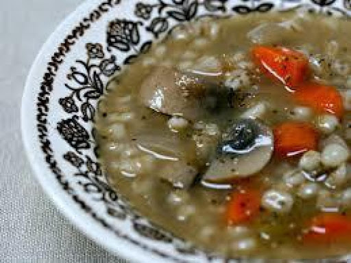 Good hearty Barley & Lentil Soup