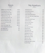 The Royal Orchid menu 1