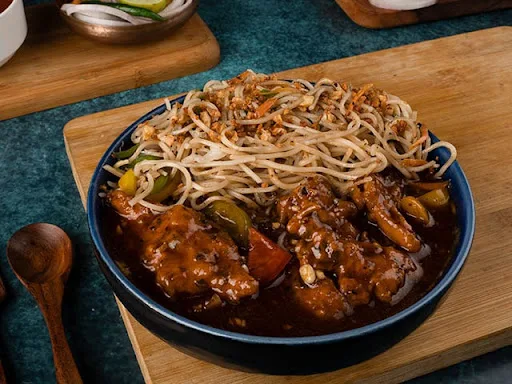 Teriyaki Chicken Bowl With Burnt Garlic Noodle