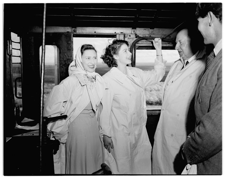 The British royal family travelled across SA by train during their visit in 1947. Picture: SUPPLIED