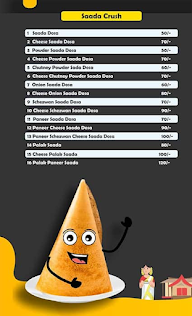 Dosa Crush menu 3