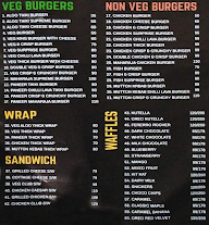 Smoke House Burger Cafe menu 2