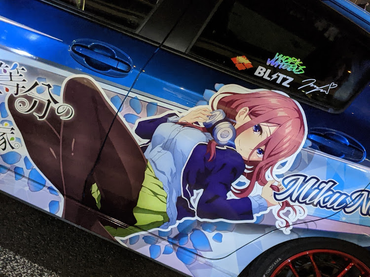 インプレッサ WRX STIの大黒PA・痛車イベント・最近寒いに関するカスタム事例の投稿画像5枚目