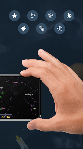 Screenshot Sky Observation App