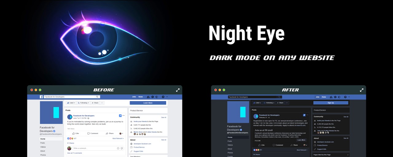 Dark Mode - Night Eye Preview image 2