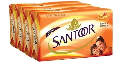 Santoor Sandal - 4*125 gm