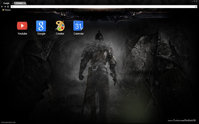 Dark Souls II - Theme 1600x900 chrome extension