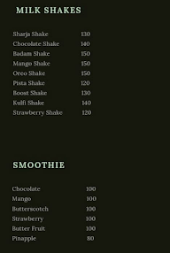 Bijoy's Juicy 'N' Cream menu 2