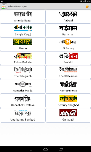 Kolkata Newspapers