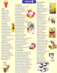 Lassi Shop menu 1