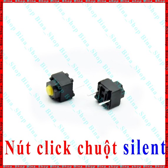 Nút Click Chuột Im Lặng, Silent Switch 6X6X7.3Mm