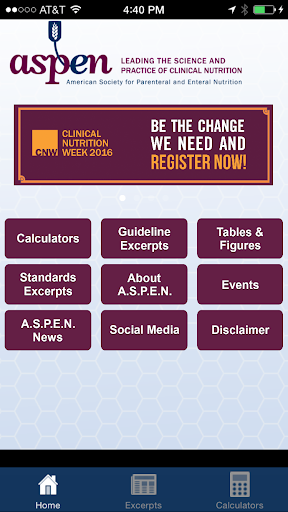 A.S.P.E.N. Clinical App