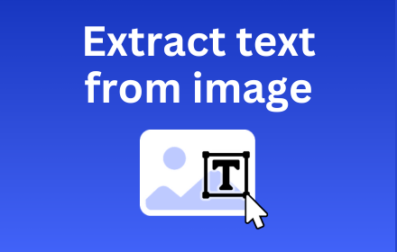 Extract Text from Image small promo image