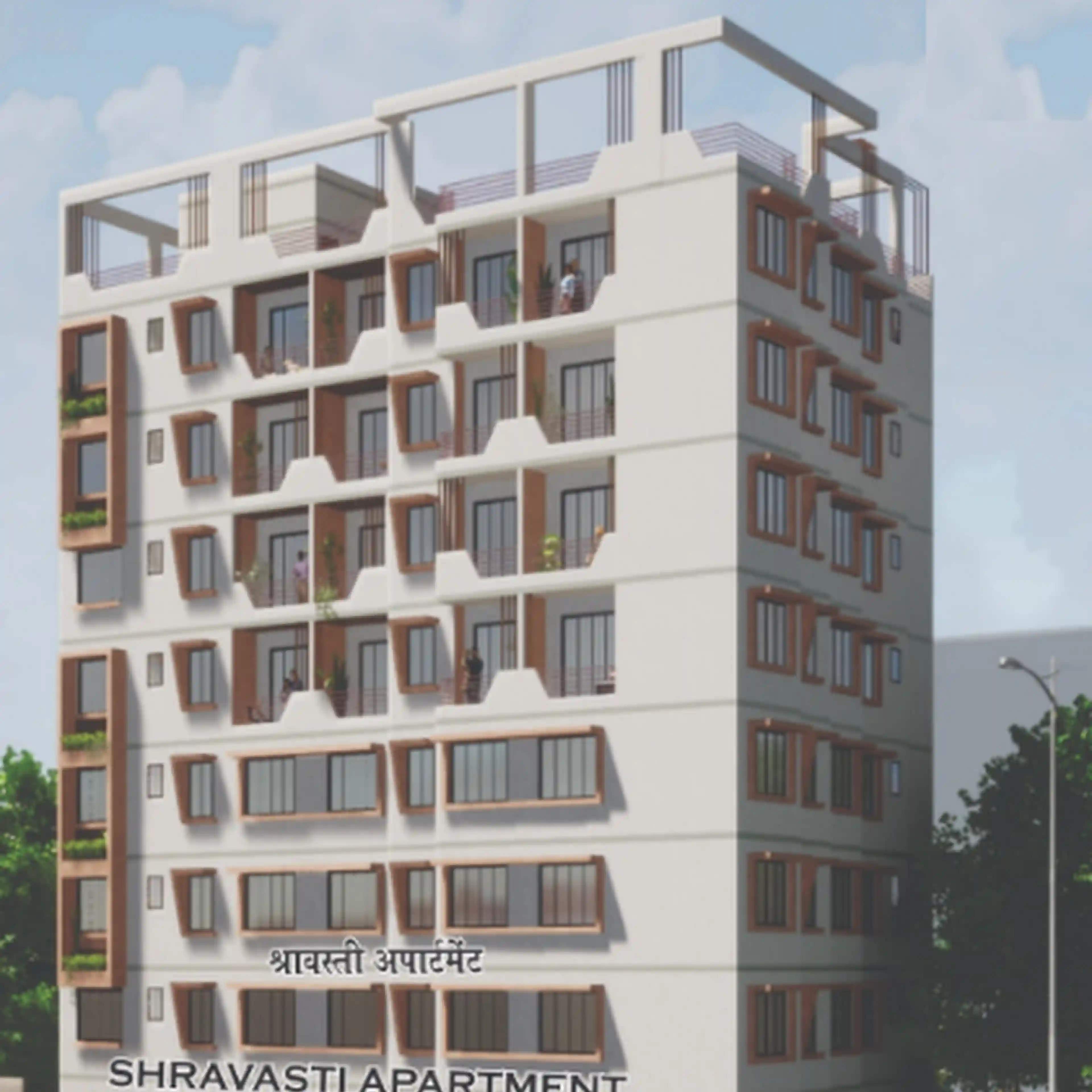 Shraddha Shravasti Apartment-cover-0