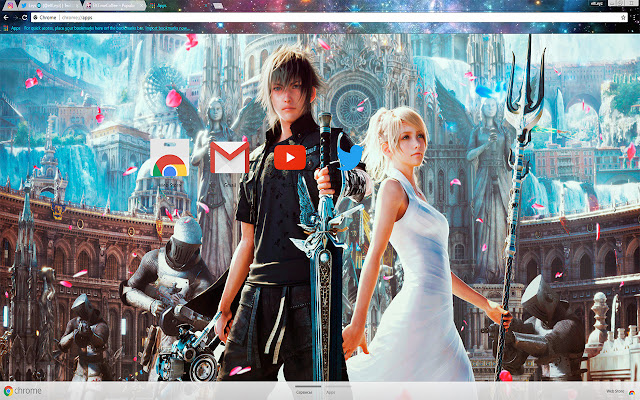 Wallpaper Final Fantasy XV | This is Love chrome extension