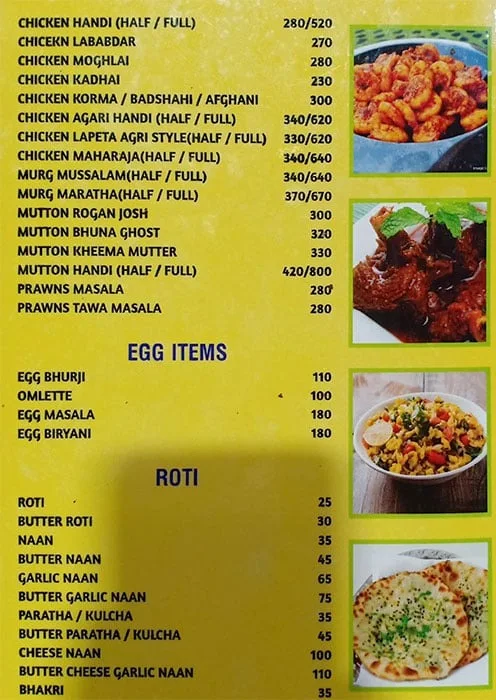 Vicky House Family Restaurant menu 