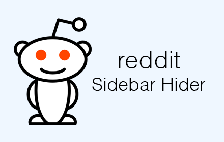 reddit Sidebar Hider small promo image