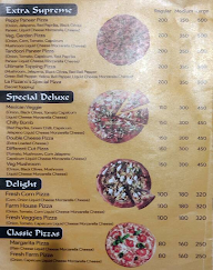 Le Pizzano menu 1