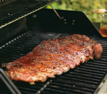 Blue ribbon barbecue ribs